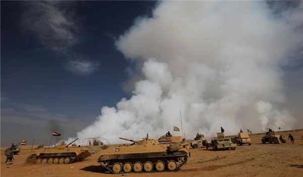 القوات العراقية تواصل تقدمها داخل الساحل الايسر لمدينة الموصل