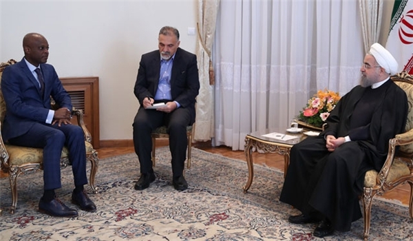 الرئيس روحاني: يجب وقف الدعم المالي والتسليحي للارهابيين