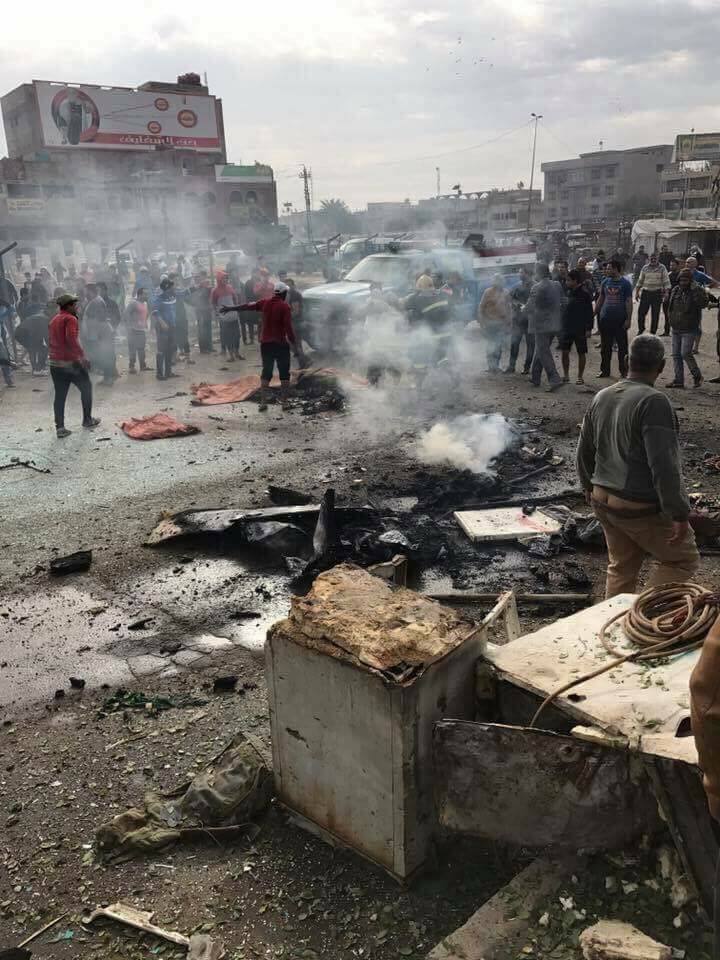 شهداء وجرحى بانفجار سيارة مفخخة شرق بغداد