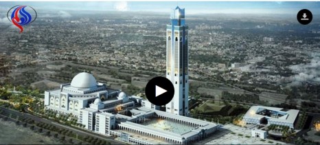 شاهد... ثالث أكبر مسجد في العالم، تحفة معمارية في الجزائر