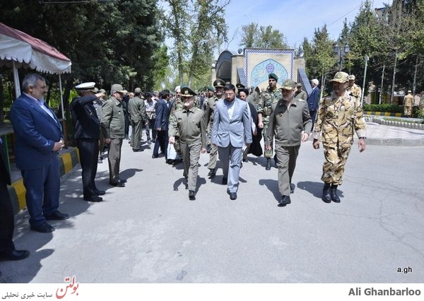 خروج ناگهانی فرمانده کل ارتش از خط تشریفات+عکس
