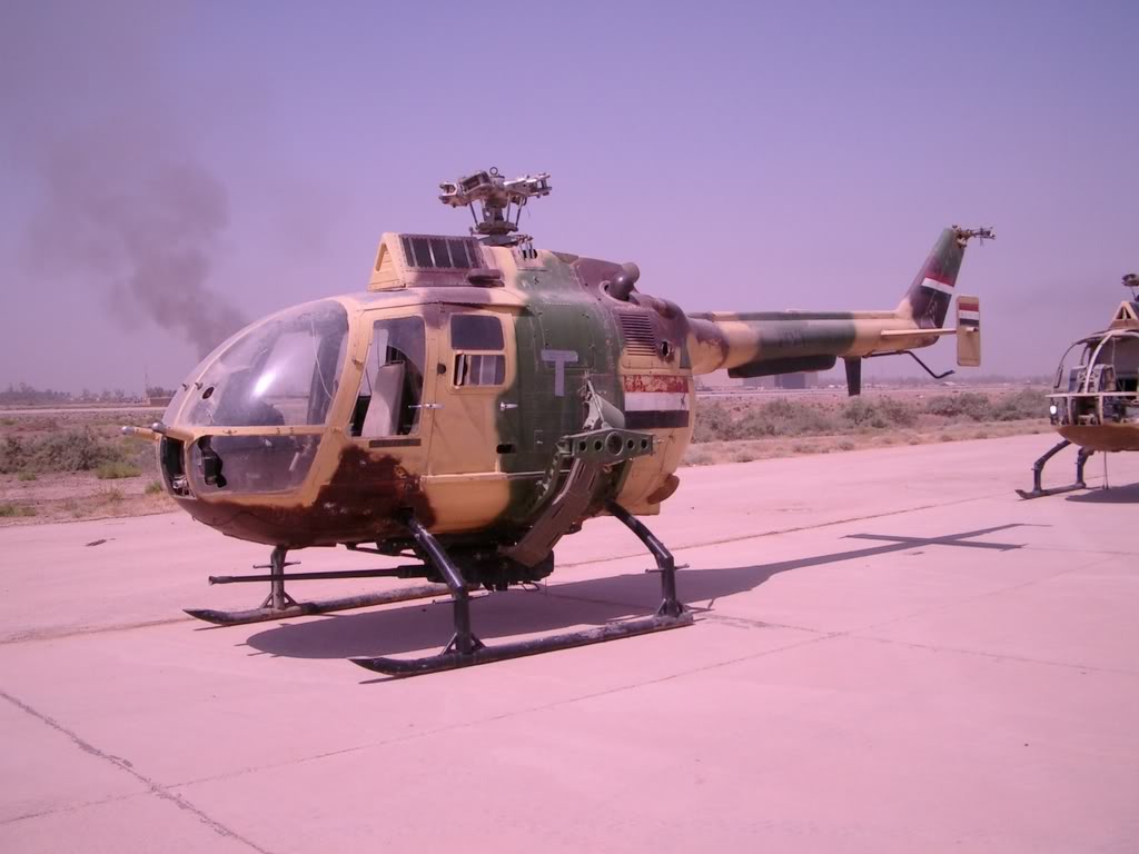 فرود اضطراری یک فروند هلیکوپتر عراقی در سامرا