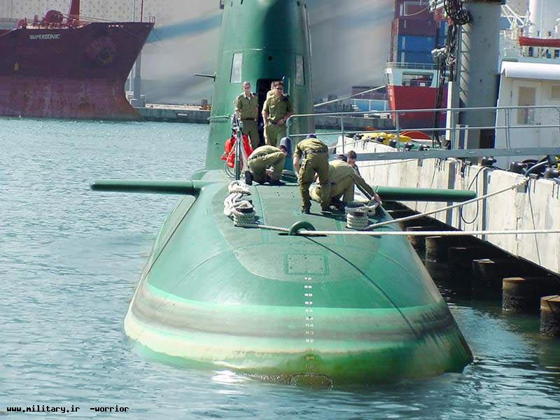 آلمانها زیردریایی با قابلیت شلیک موشک هسته ای به اسراییل دادند