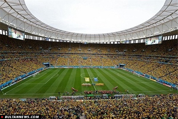 ورزشگاه جام جهانی ۲۰۱۴ تبدیل به گاراژ اتوبوس شد + تصاویر