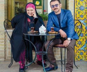 گفتگوی بهاره رهنما با امین حیایی + عکس
