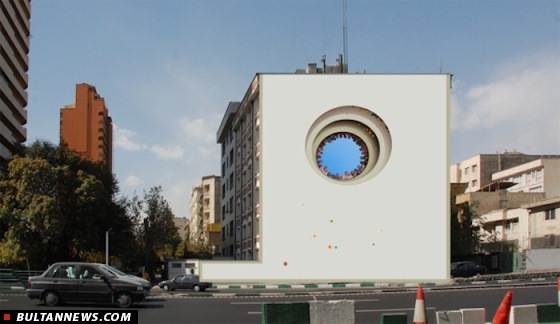 9 نقاشی دیواری که زندگی در ایران را به نحوی بسیار متفاوت به تصویر می سازد