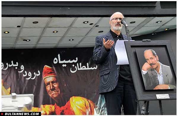 عروسک سعدی افشار در نمایش «شب‌نشینی با مولیر»