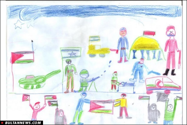 کودکان ایرانی رنج مردم غزه را نقاشی کردند