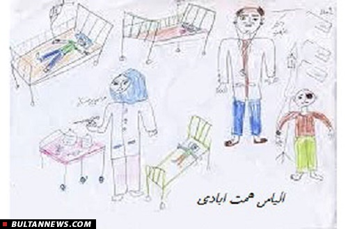 کودکان ایرانی رنج مردم غزه را نقاشی کردند