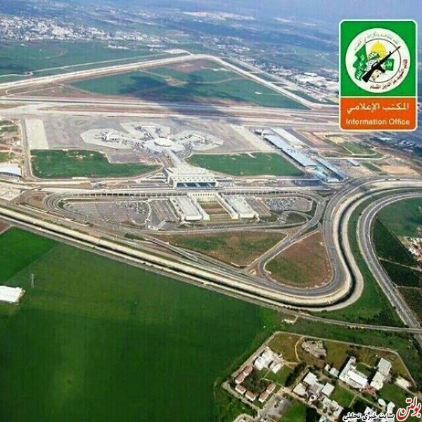 تصویر ارسالی پهپاد «ابابیل» از فرودگاه «بن گورین» تل آویو!