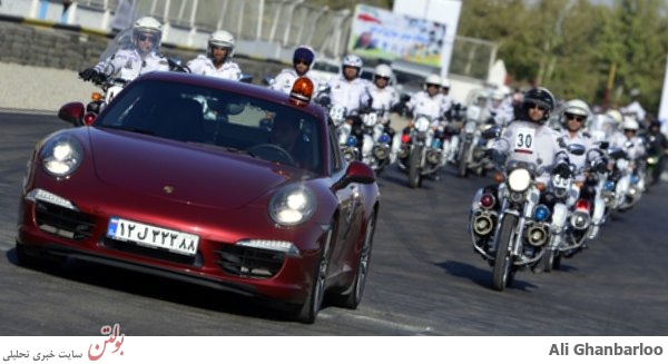 مسابقات سرعت ویژه موتورهای سنگین ناجا+عکس