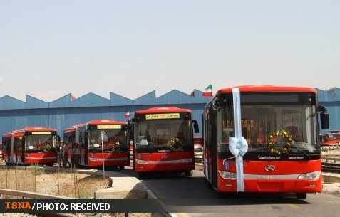 اتوبوسهای رنگی در پایتخت اتوبوسهای رنگی در پایتخت