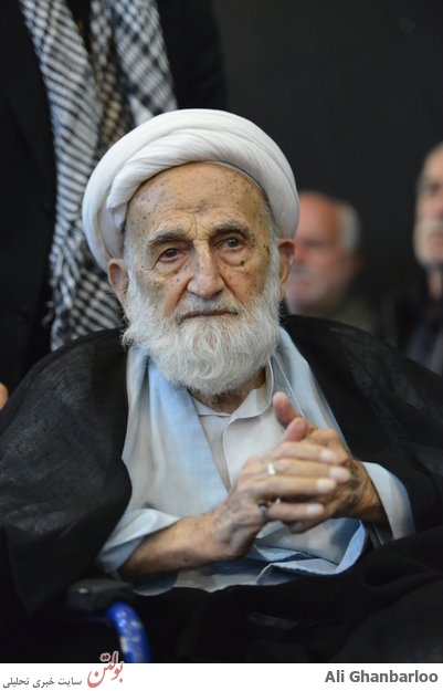 وداع با آیت الله مهدوی کنی در دانشگاه+عکس