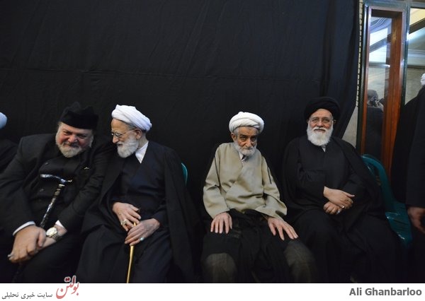 وداع با آیت الله مهدوی کنی در دانشگاه+عکس