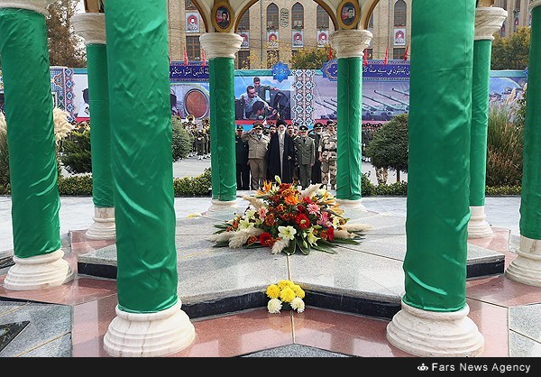 رهبر معظم انقلاب در دانشگاه افسری امام علی(ع)