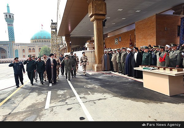 رهبر معظم انقلاب در دانشگاه افسری امام علی(ع)