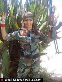 نگار حسینی پیشمرگ پاک(حزب آزادی کردستان)خودکشی کرده بود+تصاویر