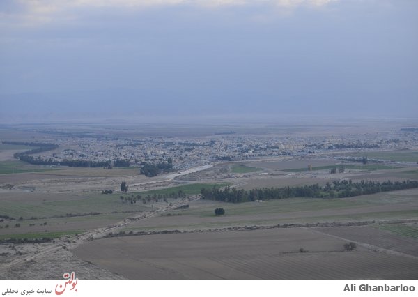 عکس هوایی از زائران ایرانی در مرز مهران