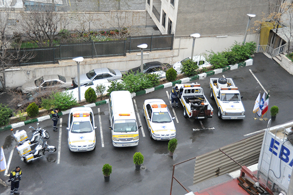 ارائه خدمات با 2130اكيپ امدادي امداد خودرو ايران