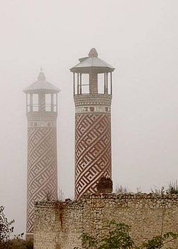 مساجد گوهرآقا در شوشای آذربایجان+تصاویر