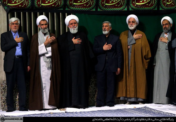 سومین شب عزاداری فاطمیه در حسینیه امام خمینی (ره) (+تصاویر)