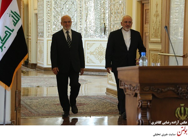 دیدار وزیر امور خارجه عراق با وزیر امور خارجه ایران