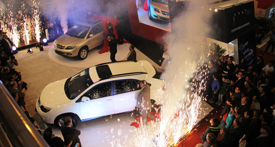 خودرو BYD S6، در نمایشگاه خودرو کرمان رونمایی شد