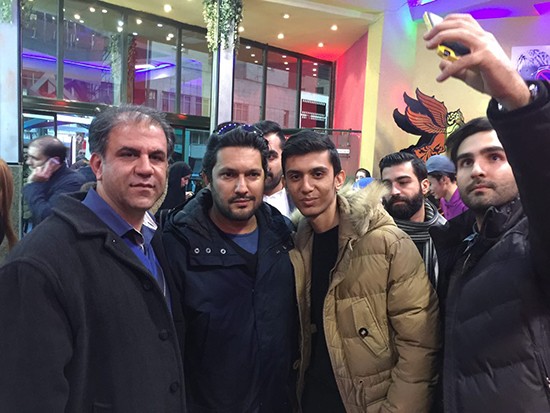 استقبال مخاطبان حامد بهداد را به سینما کشاند +تصاویر