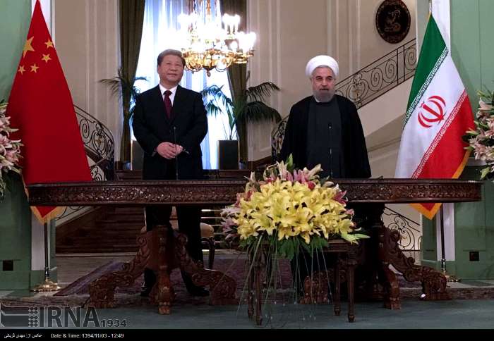 روحانی: مطمئنا از امروز به بعد فصل نوین ایران و چین آغاز شده است