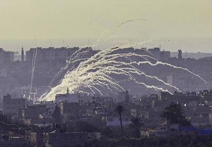 رنج انسانی ساکنان غزه در اثر حمله صهیونیست ها با گاز سمی