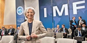 كاهش پیش بینی صندوق بين‌المللي پول به رشد  3.3 درصدی اقتصاد جهان