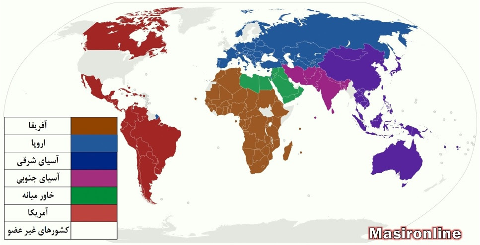 پشت پرده تقسیم بندی جدیدکشورهای دنیا + نقشه