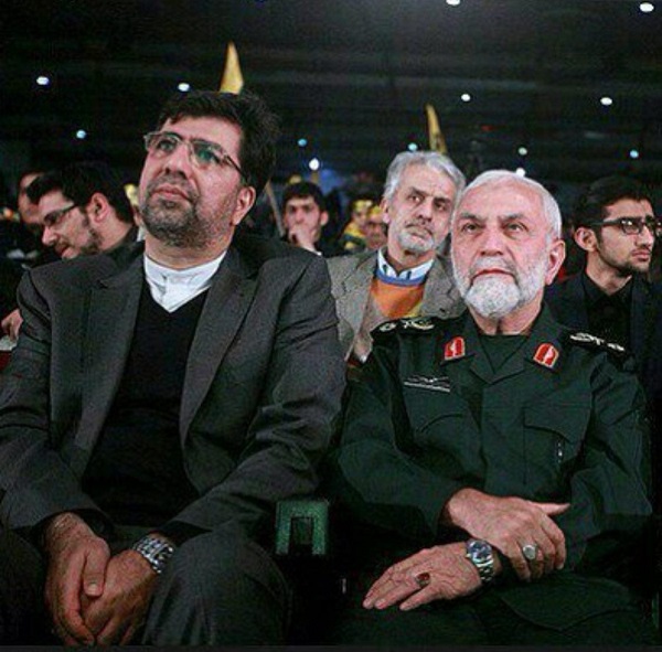 اشک های سردار همدانی در راهپیمایی اربعین/عکس+فیلم
