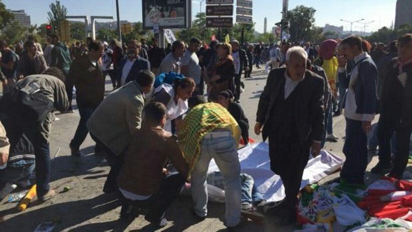 انفجار مرگبار در آنکارا انفجار مرگبار در آنکارا