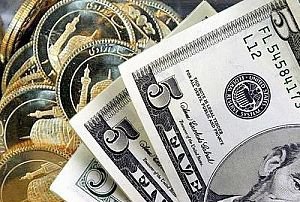 کاهش قیمت سکه و دلار در بازار