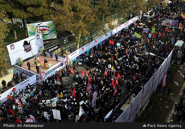 حضور چشم گیر  رسانه های داخلی و خارجی درمراسم 13 آبان