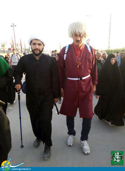 کاروان اهل سنت ایران در پیاده روی اربعین