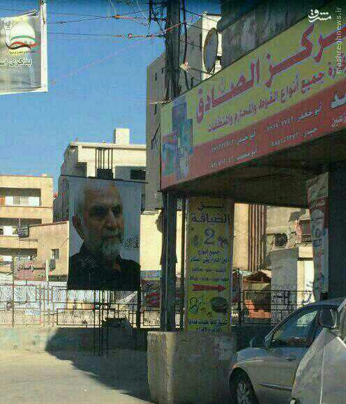 تصویری از شهید همدانی در زینبیه دمشق
