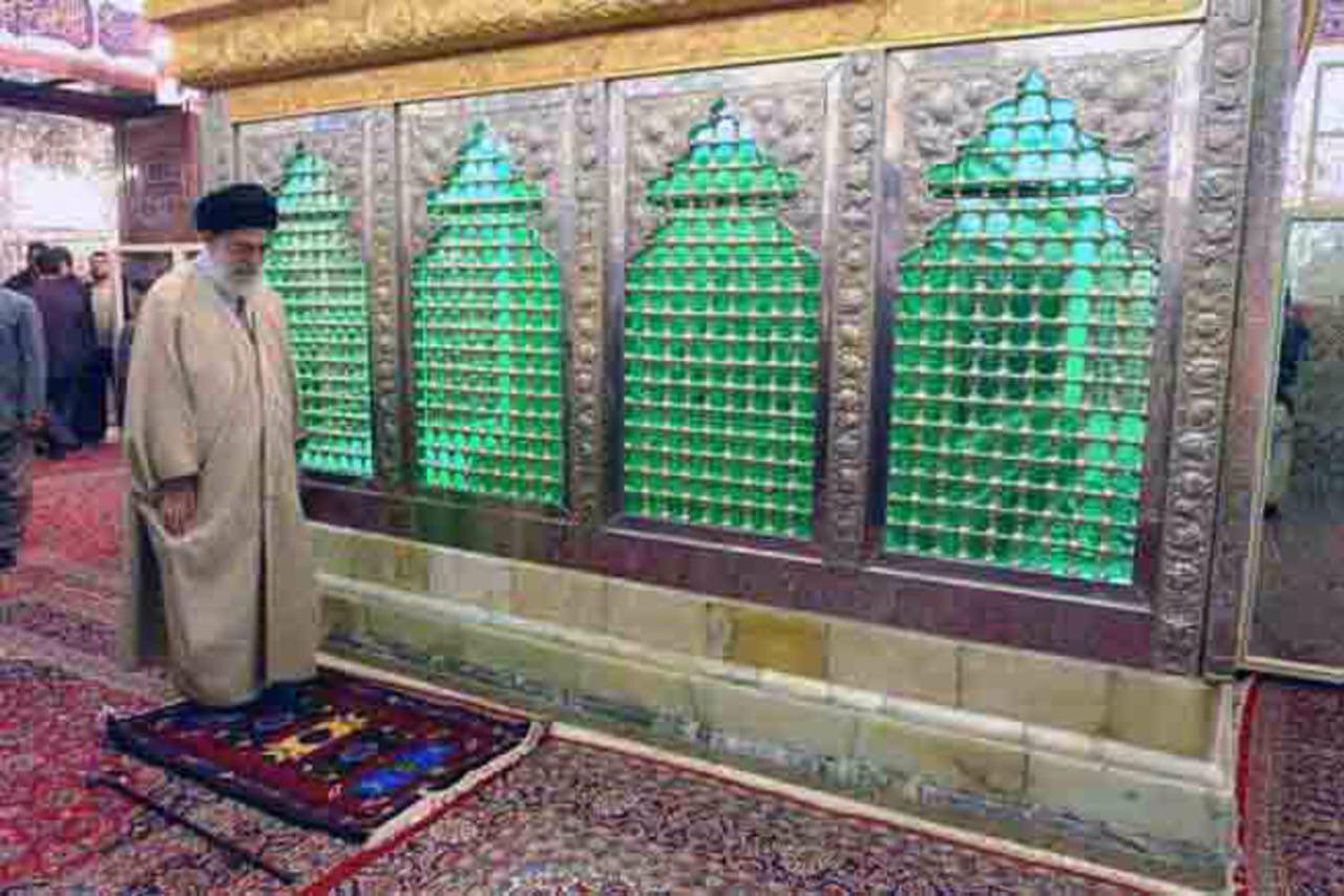 حضور در بقعه چهار انبیاء قزوین