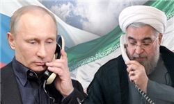 پوتین خطاب به روحانی: مسکو درباره مسائل سوریه کاملاً با ایران هماهنگ است