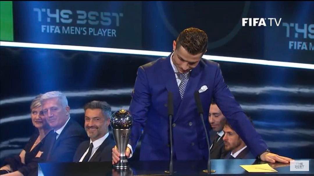 کریستیانو رونالدو بهترین بازیکن سال ۲۰۱۶ جهان شد