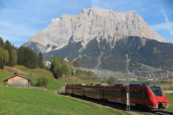 سفر به زیباترین نقاط اروپا با قطار + عکس