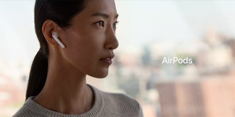 هدفون‌های بی‌سیم اپل؛ AirPod