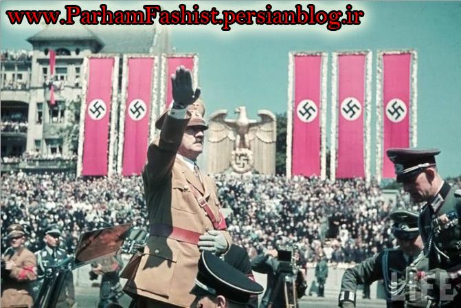آشنایی دوباره با هیتلر وعکس های رنگی کم یاب از وی!