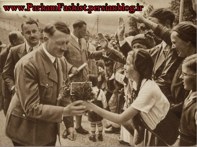 آشنایی دوباره با هیتلر وعکس های رنگی کم یاب از وی!