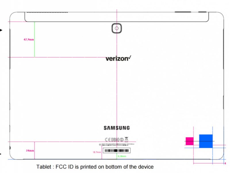 مشخصات کامل تبلت سامسونگ Galaxy TabPro S2 لو رفت