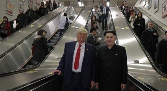 وقتی ترامپ و رهبر کره‌شمالی رابطه‌شان با یکدیگر صمیمی می‌شود!+ تصاویر