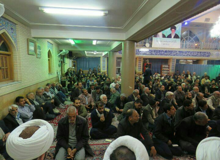 مراسم گرامیداشت سالگرد شهادت مجاهد نستوه حضرت آیت‌الله ربانی شیرازی در زرقان فارس برگزار شد