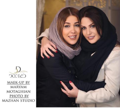 تشکر رز رضوی از دوست آرایشگرش! عکس