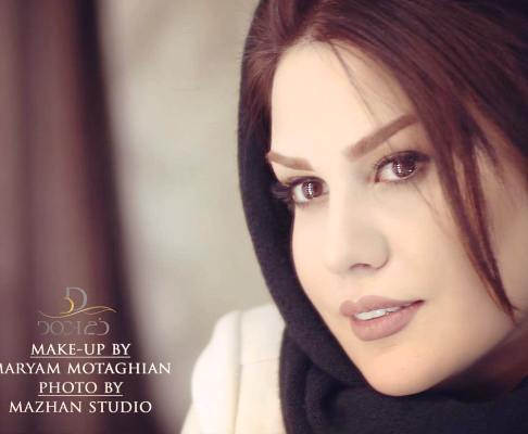 تشکر رز رضوی از دوست آرایشگرش! عکس